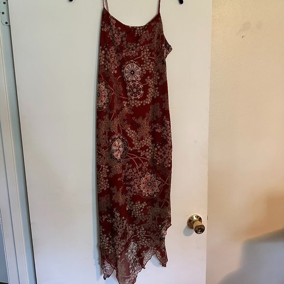 Rue21 Dresses & Skirts - 90s Red floral dress